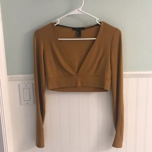 Long Sleeve Crop Top